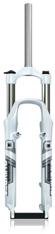 Fourche à suspension pour VTT 26 pouces, frein à disque en V, fourche à ressort 26 pouces, débattement 80 mm, pivot droit 1 1/8, fourche avant sans filetage, verrouillage manuel QR 9 mm (26 pouces,