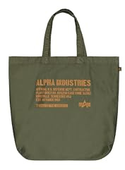 Alpha Industries Shopper Tasche, Dark Olive, One Size