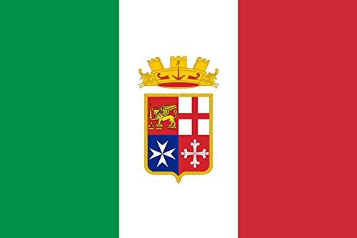 Durabol Gran Bandera de Militare 150 * 90 cm Satén -Bandera Nacional del Reino de Italia