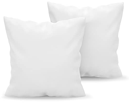 Dreamzie Kissenbezug 80x80 Weiß 2er Set Mikrofaser Oeko-TEX Zertifiziert Kopfkissenbezug 80x80 Weich
