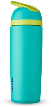 Owala Flip Insulated Stainless Steel Water Bottle with Built-in Straw, 560 ml, Neon Basil