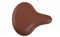 Extra weicher ergonomischer Gel Fahrradsattel, Damen u Herren Touring Cityradsattel Retro Vintage Leder Fahrradsattel Sitzpolster Rennrad MTB Sportsattel Braun
