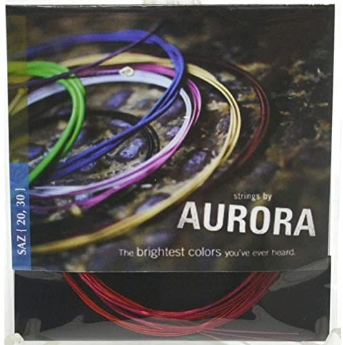 Aurora Long Saz Saiten Set 0,20 Profiqualität aus rotem Kupfer