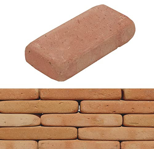 Mattone pieno colore rosso-rosato sfumato 24x12x5,5 cm Archeo Cotto Cusimano - 25 PEZZI