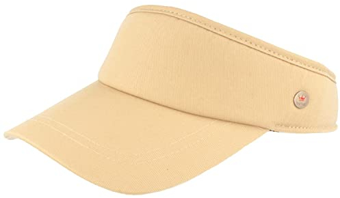 Balke Sonnenschild Visor mit Klettverschluss für Damen und Herren One Size, Beige