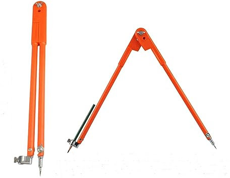 Holzbearbeitungszirkel Professioneller großer Kompass Zeichenwerkzeug Tischler Präzisionsbleistift Kompasse Einstellbare Zeichenwerkzeuge Geometrie Kompass