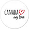 Huuraa Magnet Canada My Love Geschenk 59mm Kühlschrankmagnet Flaschenöffner Canada Geschenkidee