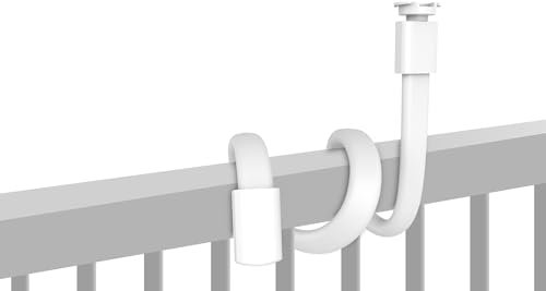 Baby Ganibs Babyphone-Halterung, kompatibel mit BG1049 und den meisten anderen Babymonitoren, universelle Babyphone-Halterung, flexible Babykamera-Halterung lässt sich an Kinderbett-Regalen befestigen