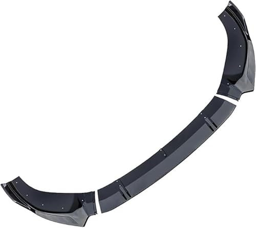 3 Stücke Frontspoiler Stoßstange Lippe für Audi A6 S6 C8 2019 2020 2021 2022, Auto Frontstoßstange Splitter Kit Spoiler Schutz Schutz Zubehör