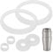 Replacement Gaskets Compatible with Thermos Stainless King 16 Ounce Travel Tumbler Mug Gaskets Seals, Fits Stainless King and Comparable Travel Tumblers Mugs - Food Silicone Seal Without Leakage (2)