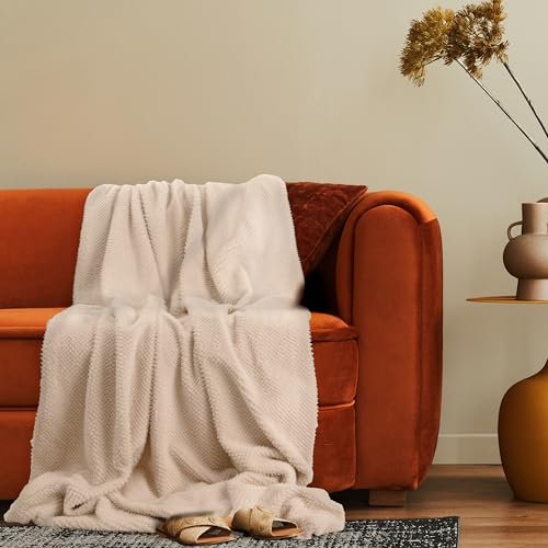 Paco Home Deko Wohnzimmer Decke Kuscheldecke Tagesdecke Waschbar Sofadecke Schlafzimmer Skandinavisch Boho Muster Weich, Farbe:Beige, Größe:200x240cm