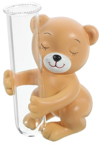 BESPORTBLE Hydroponische Vase Igelschale Gefälschte Pflanze Aufklappbare Vase Hängende Vogeltränkeschale Anlage Solarbrunnen Diffusor Hortensie Vasen Saftig Schüsseln Weiden Reagenzglas Harz