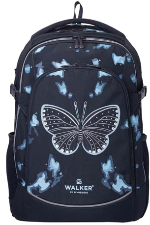 Walker Schulrucksack Rucksack mit Laptopfach Fame 2.0 Backpack 28L Shadow Dancer dunkelblau