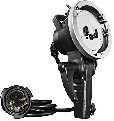 Walimex pro Handblitz H600 Flash2Go TTL – Handheld Verlängerungskopf mit Bowens Mount, Blitzkopf für mobilen Einsatz Blitzlicht für Walimex Pro Studio Akkublitz Flash2Go 600 TTL, mit 2,4 m Kabel