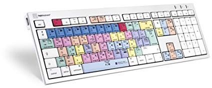 Logickeyboard LkB-PprocC-CwmU-Fr. Tastatur Formfaktor: Standard, TastatuR-Stil: Gerade, ?bertragungstechnik: Verkabelt, Ger?teschnittstelle: Usb, Tas