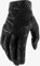 100% Erwachsene Ridefit Handschuhe(Schwarz Weiß, L)