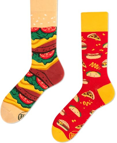 Many Mornings Unisex Fast Foot Mismatched Socken