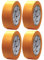 4x Rollen | 38mm x 50m | Goldband (soft) | Maler Abdeckband | klebemeister.eu…
