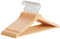 OGIVO Kleiderbügel aus Holz – 10er Set Holzbügel für Ihre Garderobe – 360° drehbarer Haken – Einkerbungen an den Schultern – Hangers (Natur)