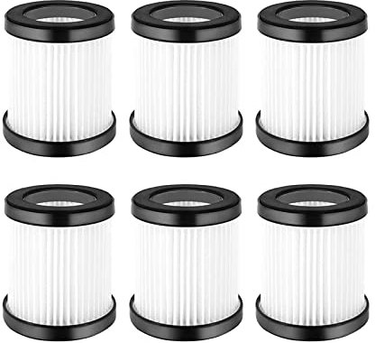 6 Pack Replacement Filter for Beldray BEL0776 / BEL0813 / BEL01171 Vacuum Cleaner Accessory