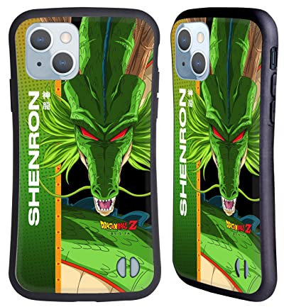 Head Case Designs Officially Licensed Dragon Ball Z Shenron Saiyan Arc Characters Hybrid Case Compatible With Apple iPhone 14