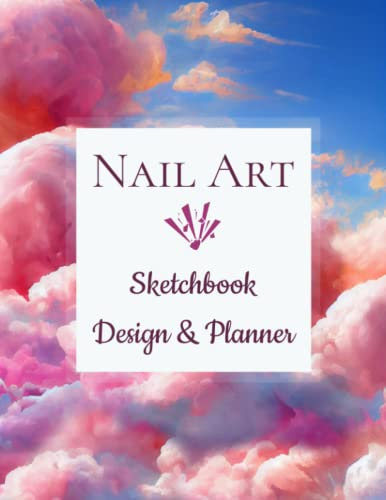 Nail Art sketchbook design and planner