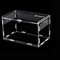 Topspitgo Schnecken Mini Terrarium, Acryl Transparente Transport Box für Spinnen, Gecko, Hamster, Schlangen, Schildkröten - Tragbarer Reptilien Insekt Fütterung Behälter