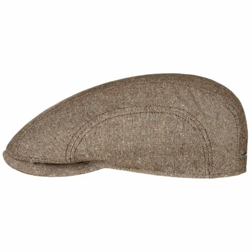 Stetson Donegal Colour Spots Flatcap Zeitlose Schirmmütze Klassische Form Cap Seiden-Wollmischung Made in EU Herren Ganzjährig