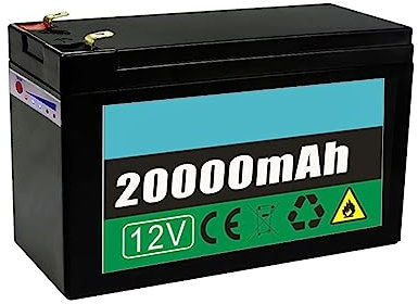 HJGHY 12V Charge 3.5Ah 7Ah 10.5Ah 14Ah 18Ah 20Ah 25Ah Lithium Ion Battery Replacement Spare Battery for 12 Volts Electric Toy Car Backup Battery 150x96x65mm,12V20Ah
