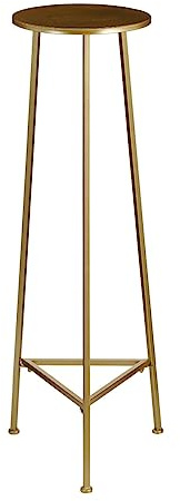 MICA Decorations Jill Beistelltisch - 35x35x120 cm - Eisen - Gold