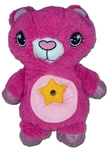 LEOFLA Soft Plush with Relaxing Night Light with Magic Sky Projection