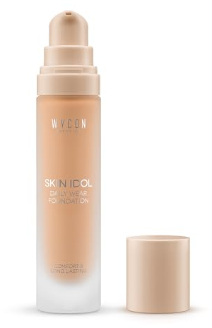 WYCON cosmetics SKIN IDOL LIQUID FOUNDATION Liquid Long Lasting Foundation mit leichter und gleichmäßiger Textur N35