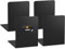 Buchstütze aus Metall GIOVARA 4 Stück 8cm*10cm*10cm Buchhalter Leseständer buchstützen schwarz Buchhalter Regal für Bücher, Schule, Zuhause, Büro, DVDs, Magazine, Schwarz