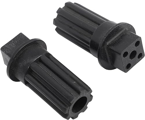 2 Pieces Meat Grinder Screw Coupling Parts Meat Grinder Screw Sleeve Meat Grinder Screw Liner Plastic Material for Meat Meat Grinder Screw Sleeve
