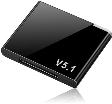 Bluetooth 5.1 Music Audio Adaptador Receptor 30 Pin Dock Altavoz para iPhone iPod