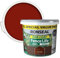 SAVING HUB One Coat Fence Life Paint - Garden Shed & Fence Paint - for Rough Wood - Trellis, Sheds & Wooden Structures - Showerproof in 1 Hour (Red Cedar, 12 Liter)