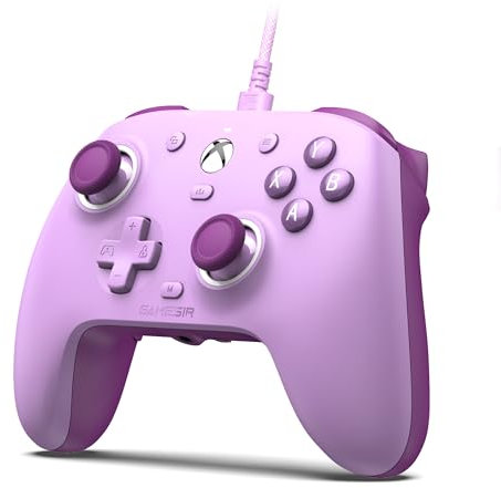 GameSir G7 SE kabelgebundener Gaming Controller für Xbox Series X|S, Xbox One, Windows 10/11, PC-Controller, Gamepad mit Hall-Effekt-Sticks und 3,5-mm-Audio-Klinkenstecker, 2024 Neue Fassung (Pink)