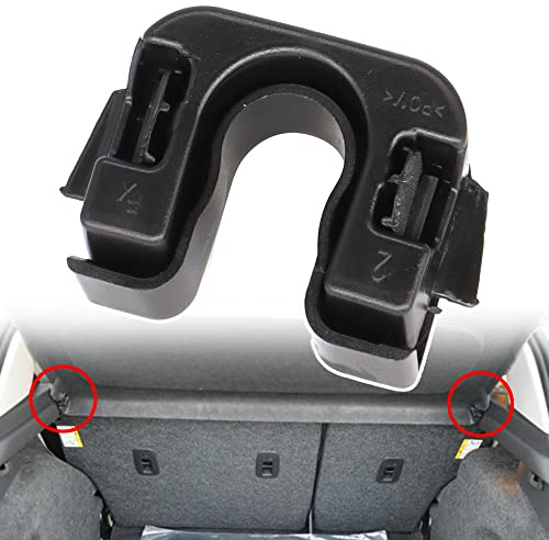 XUKEY Hutablage Clip Passend für Fiesta Mk7 Mk8 1539663 Kofferraumabdeckung, 2 Sätze Kofferraumabdeckung Halterungen für Focus C-Max Mondeo Gepäckbefestigung Hinten