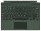 NUWONAYA Keyboard for Surface Pro 11/10/9/8/X (13inch), Portable Slim Type Cover for Surface Pro, Wireless Bluetooth Keyboard with Touchpad, Backlits,Built in Pencil Holder,Dark Green