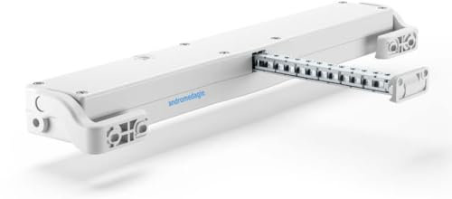 ANDROMEDAGIE – STAR 300N 230V BIANCO | Attuatore a catena per finestre STAR 30 | 300N | IP30 | 4 corse regolabili | Soft Start/Stop | Tecnologia Comunello Mowin