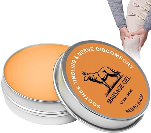 Neuro Balm, Gelenk- und Muskel-Beruhigungscreme, natürlicher Nerven- und Gelenkunterstützungsbalsam, schnell wirkende Kräuterformel zur Schmerzlinderung, tägliche Körperpflege (1Pcs)