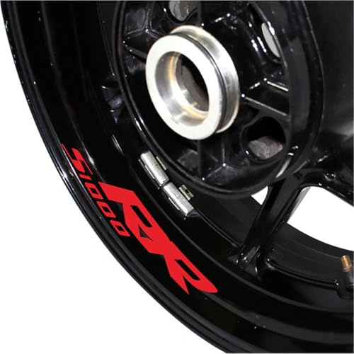 Aufkleber Vorder- Und Hinterradreifen Der Für BMW S1000RR: Reflektierende Streifen, Wasserfest, Individuell Anpassbar, Dekorativ, Zubehör