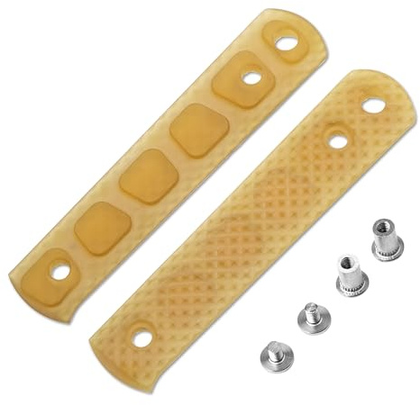 BÖKER GERMANY® BFF Packlite Griffschalen - Ultem Pyramid - Austauschbarer Wechsel-Messergriff für BFF Packlite Messer – hochwertige Ersatzgriffe – Made in Germany
