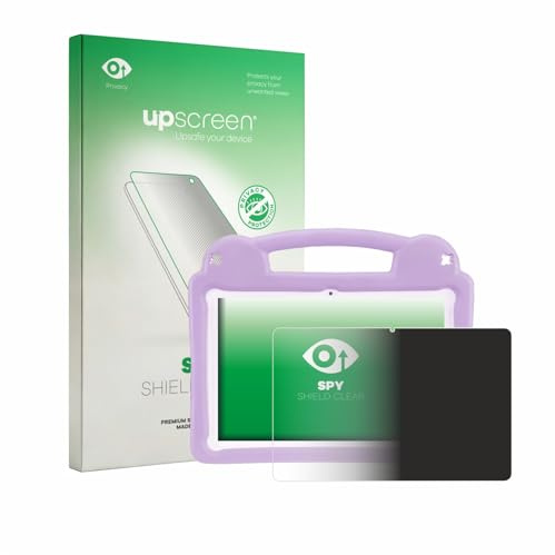 upscreen Anti-Spy Blickschutzfolie für LETGOSPT Kids Tablet 10.1 Made in Germany, Privacy Screen-Folie [Sichtschutz, Blaulichtfilter]