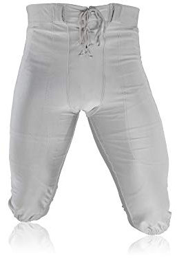 Full Force American Football Game Pants Lycra Stretch - Silbergrau Gr. 2XL