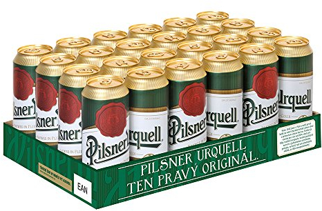 Pilsner Urquell Dosenbier Palette (24 x 0.5 l)