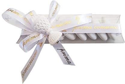 chance Kit 20 Porta Confetti Prima Comunione 05210 + GESSETTI + BIGLIETTINI + NASTRINO (Calice 1090331)