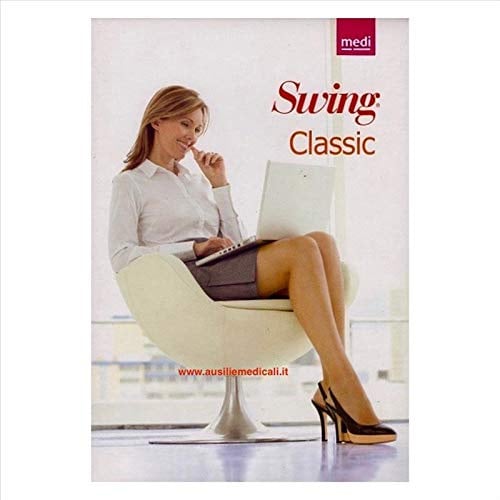 MEDI - Collant Swing Classic 18mmHg (140 DEN) colore Naturale - Calza compressiva certificata (IV)