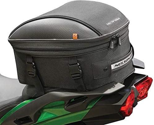 Nelson-Rigg CL-1060-ST2 Motorrad-Hecktasche, Schwarz