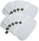 LTWHOME Replacement Microfiber Cleaning Pads Fit for Hoover SSS1500 SteamJet Express Steam Mop (Pack of 12)